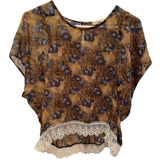 Derek ❤️ Heart Sheer Top - Picture 1 of 8